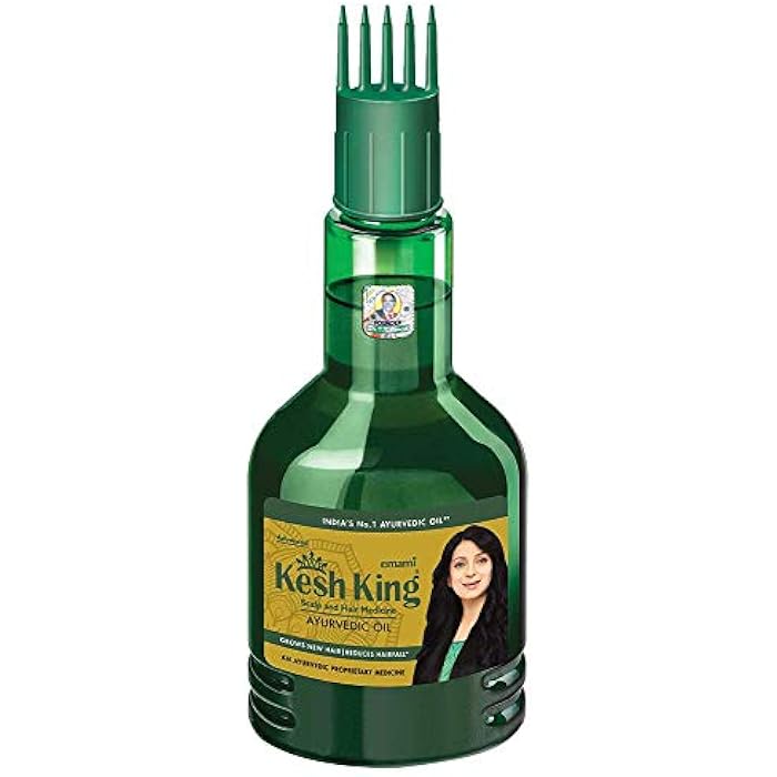Emami Advanced Kesh King Scalp And Hair Medicine Ayurvedic Oil 100mll Grows New Hair Reduces HairFall Ayurvedic Proprietary Medicine India's No. 1 Ayurvedic Oil. - Image 2